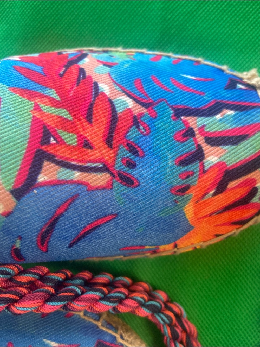 Circus by Sam Edelman Tropical Multi Espadrille Lace-Up Flats - Picture 9 of 9